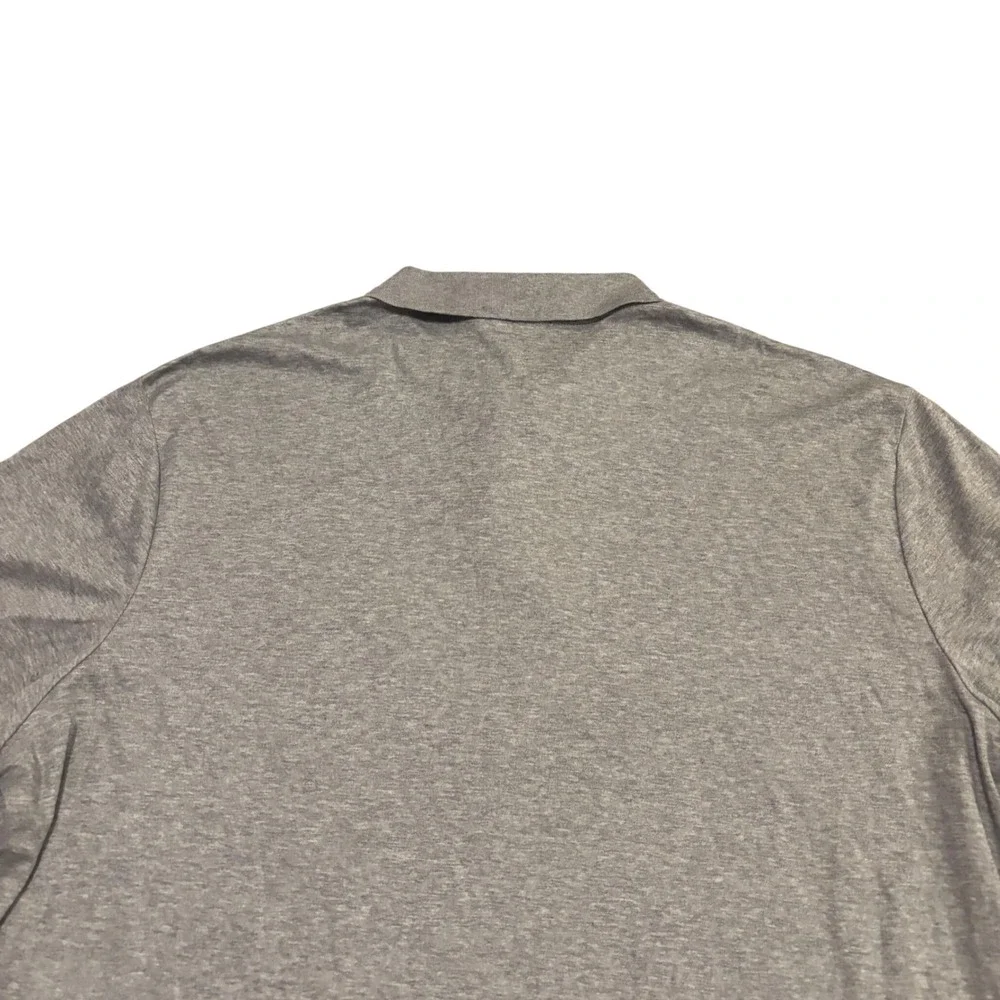 Polo Ralph Lauren Men XXL Grey Flesh Pony Long Sleeve Classic Fit Polo Shirt NWT